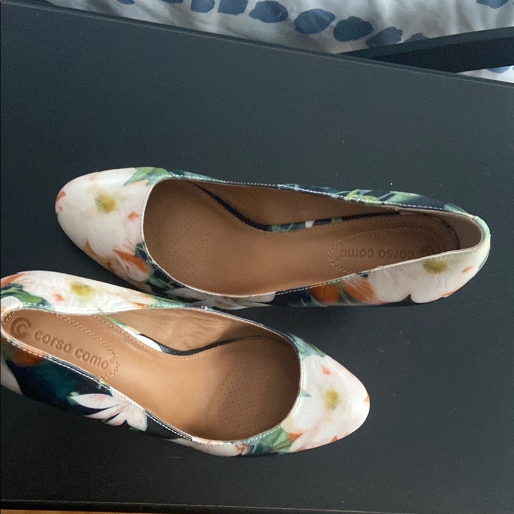 Corso Como Women's heels White and Green
